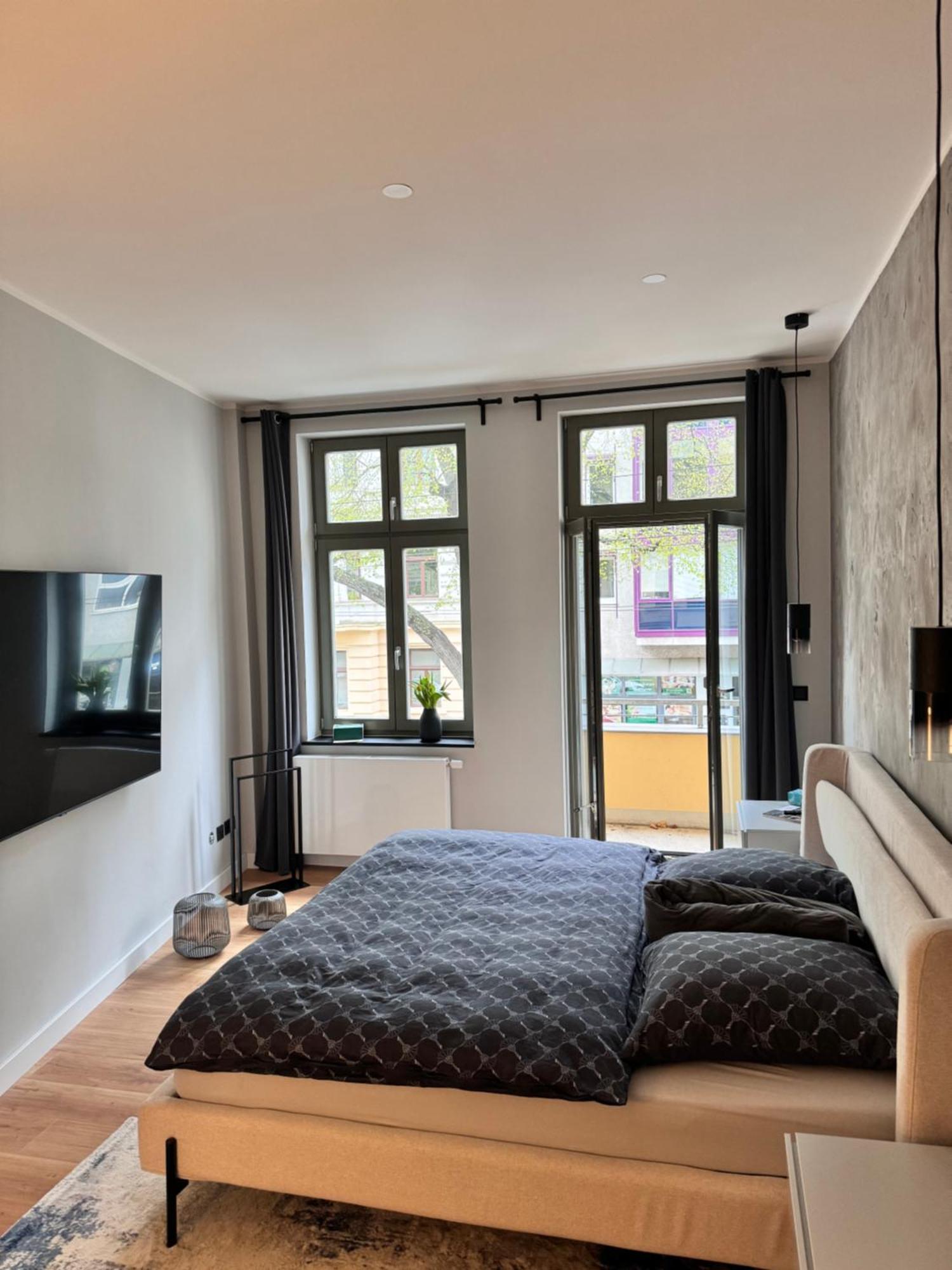 Premium Apartment In Magdeburg Stadtfeld Ost Mit 2 Schlafzimmern & Stellplatz Kültér fotó